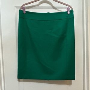 Anne Klein Kelly Green Pencil Skirt Sz. 10
